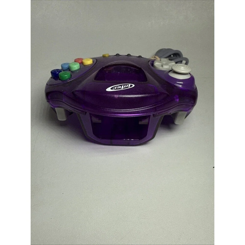 Intec Sega Dreamcast Shark Purple Advanced Controller Tested Working